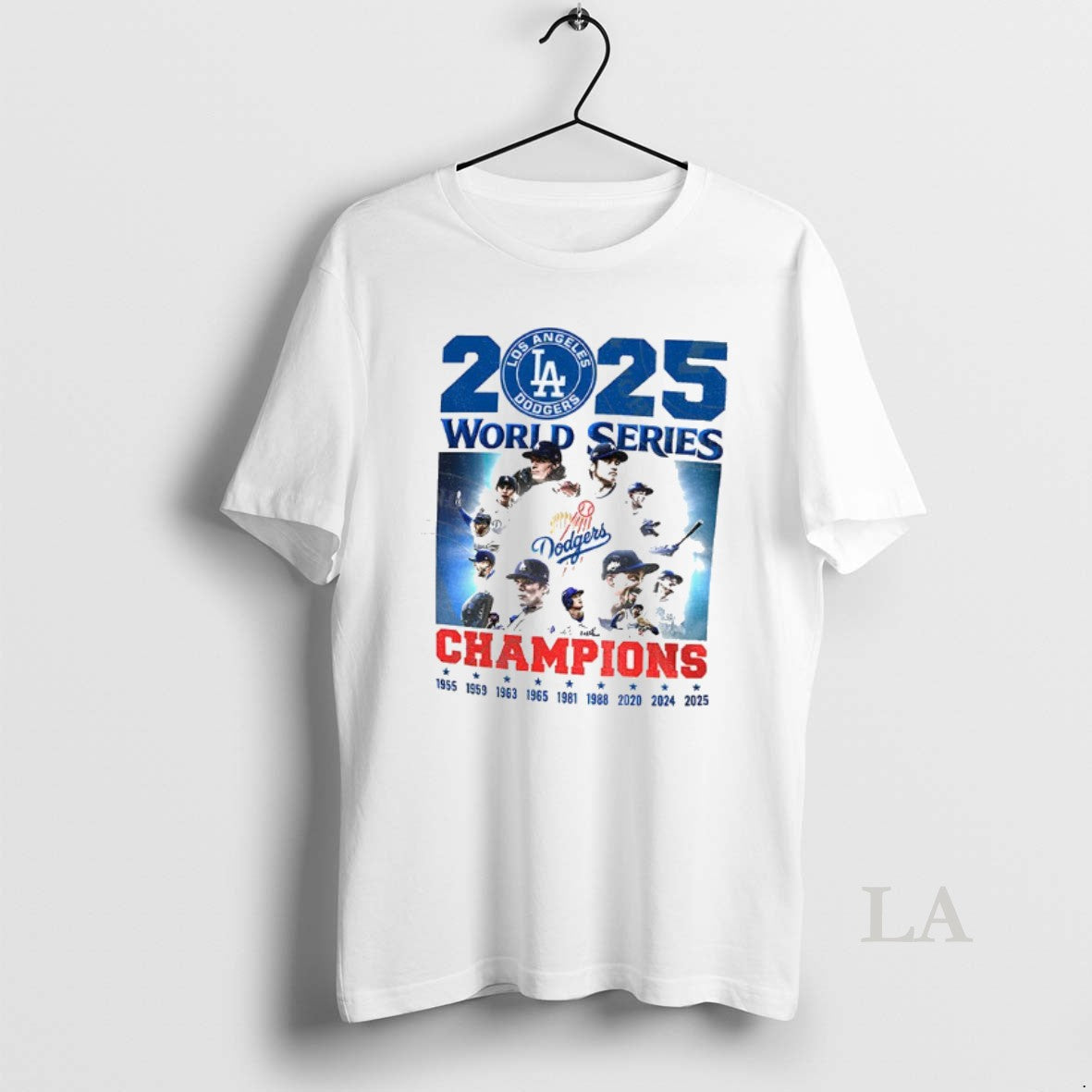 Original Los Angeles Dodgers 2025 Back To Back World Series Champions 1955 2025 Shirt Hoodie Sweatshirt | PurePodTees.com