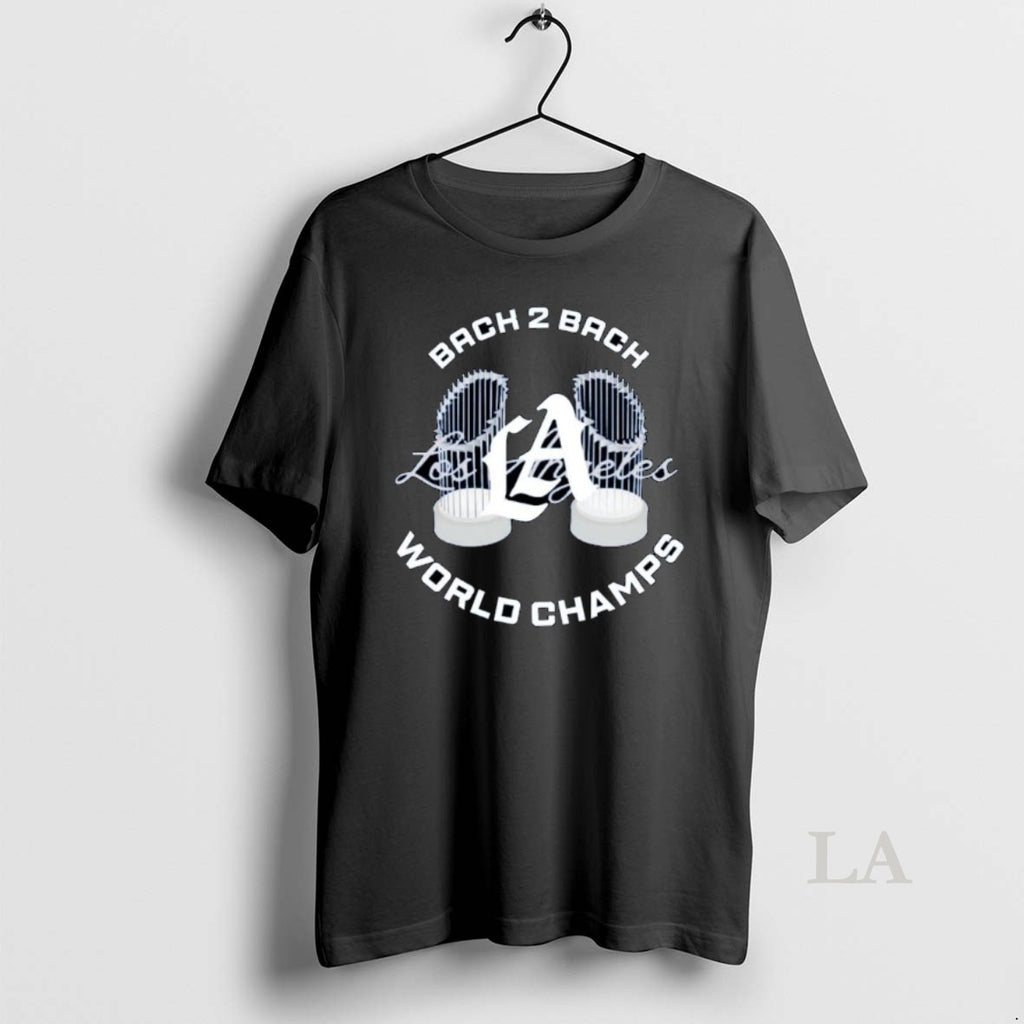 Original Los Angeles Dodgers 2025 World Champs Back To Back Ornaments Shirt Hoodie Sweatshirt | PurePodTees.com