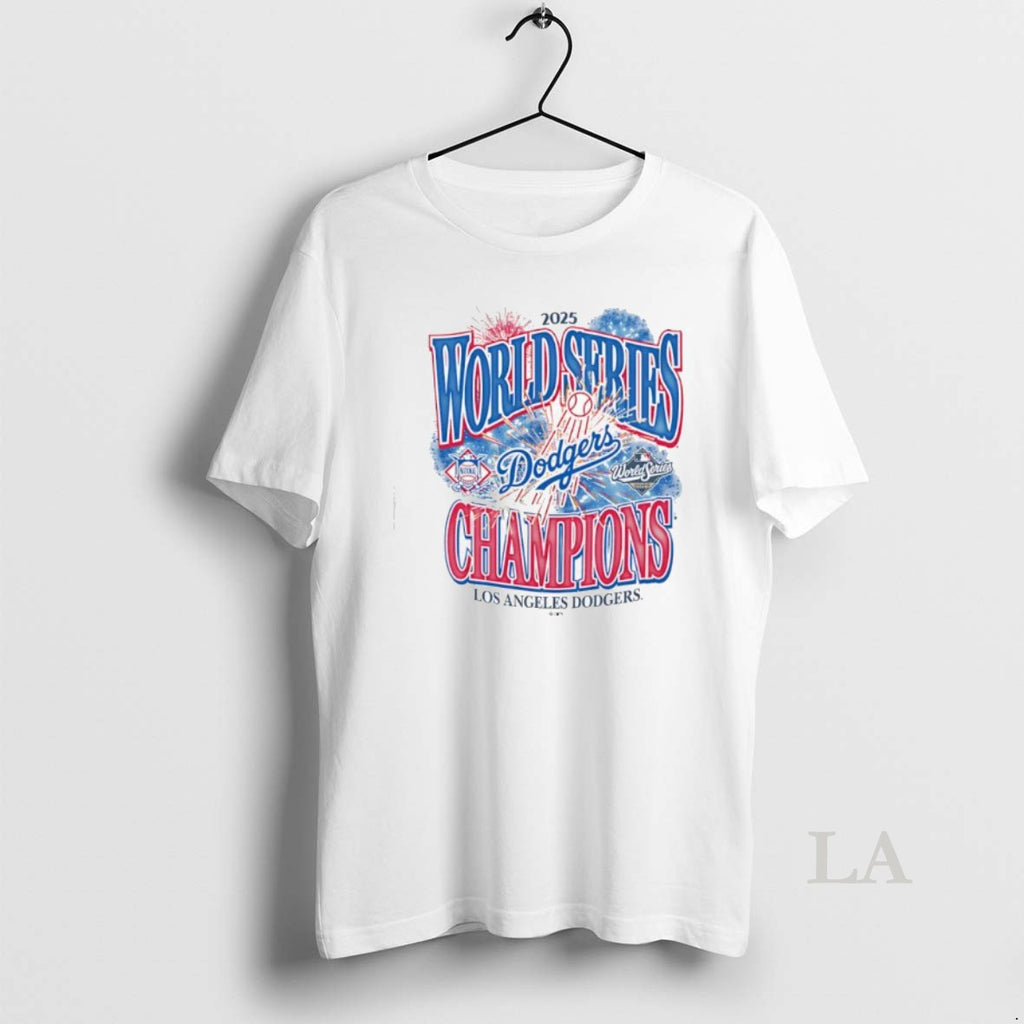 Original Los Angeles Dodgers 2025 World Series Champions Congratulation Shirt Hoodie Sweatshirt | PurePodTees.com