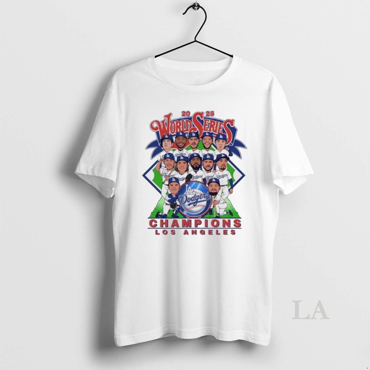 Original Los Angeles Dodgers 2025 World Series Champions Players Signatures Shirt Hoodie Sweatshirt | PurePodTees.com