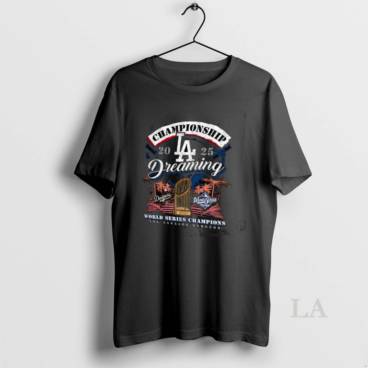 Original Los Angeles Dodgers 2025 World Series Championship Dreaming Shirt Hoodie Sweatshirt | PurePodTees.com