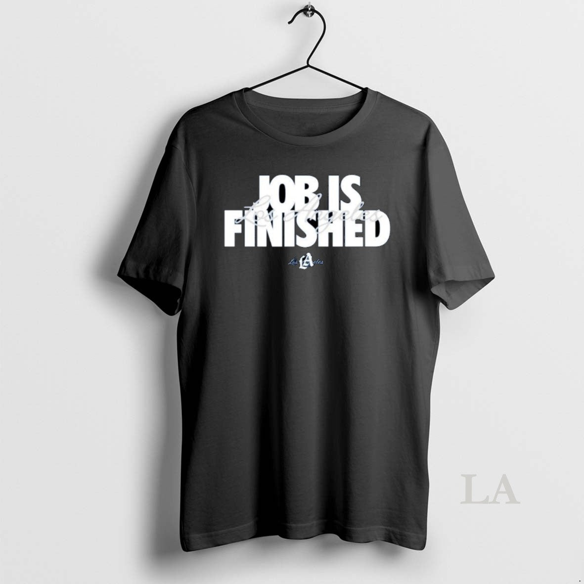 Original Los Angeles Dodgers 2025 Job Is Finished Ornaments Shirt Hoodie Sweatshirt | PurePodTees.com