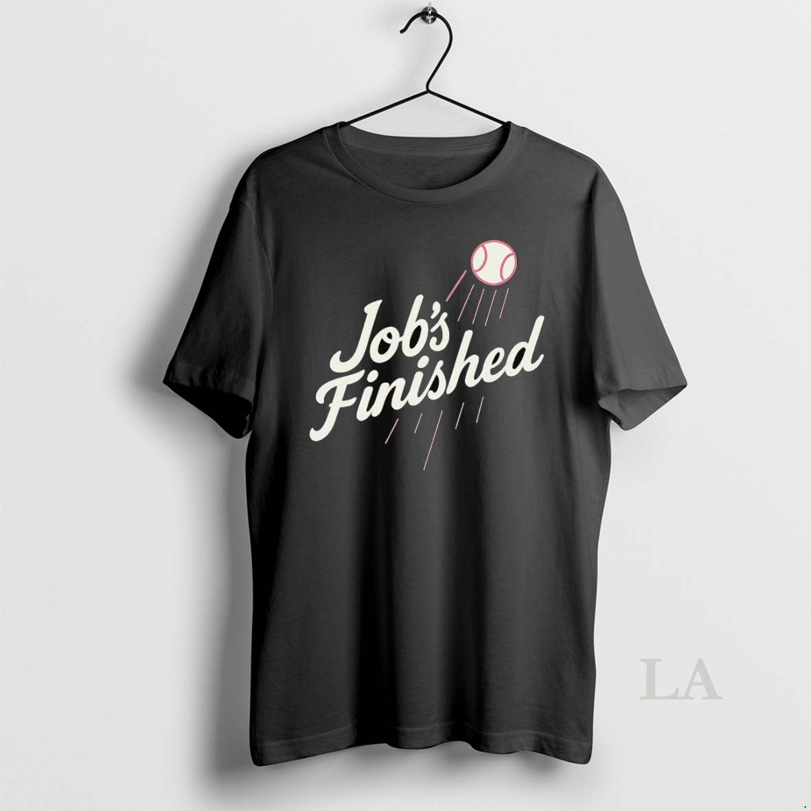 Original Los Angeles Dodgers 2025 Jobs Finished Shirt Hoodie Sweatshirt | PurePodTees.com