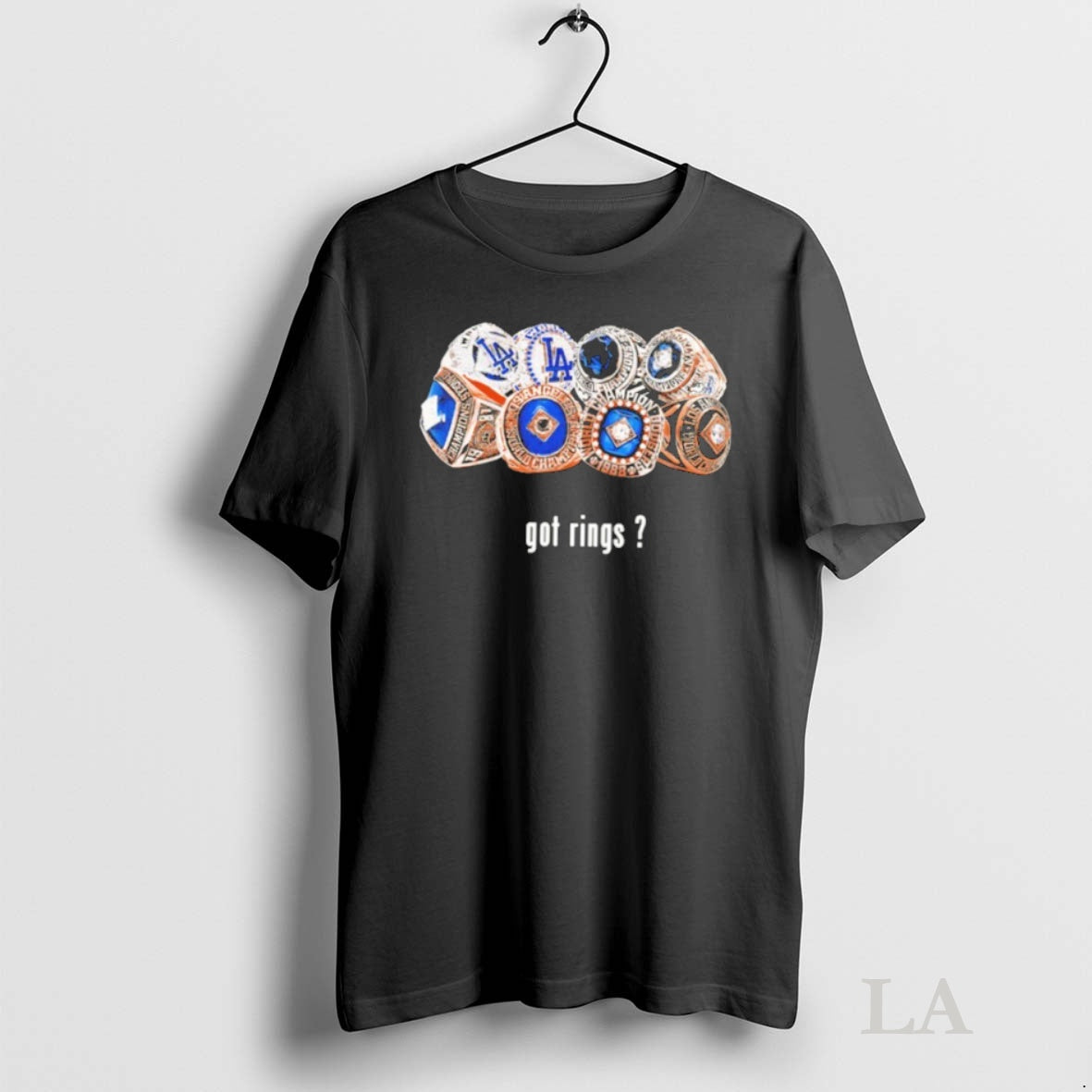 Original Los Angeles Dodgers 2025 World Series Champs Got Rings Shirt Hoodie Sweatshirt | PurePodTees.com