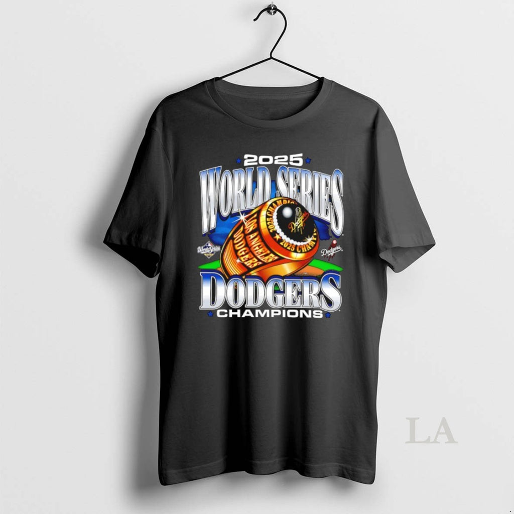 Original Los Angeles Dodgers 9x Rings World Series Champions 2025 Shirt Hoodie Sweatshirt | PurePodTees.com