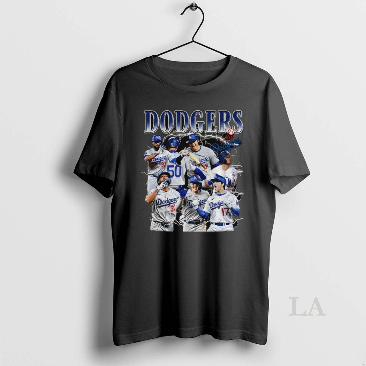 Original Los Angeles Dodgers All Team 2025 World Series Mlb Champions Storm Graphic Shirt Hoodie Sweatshirt | PurePodTees.com