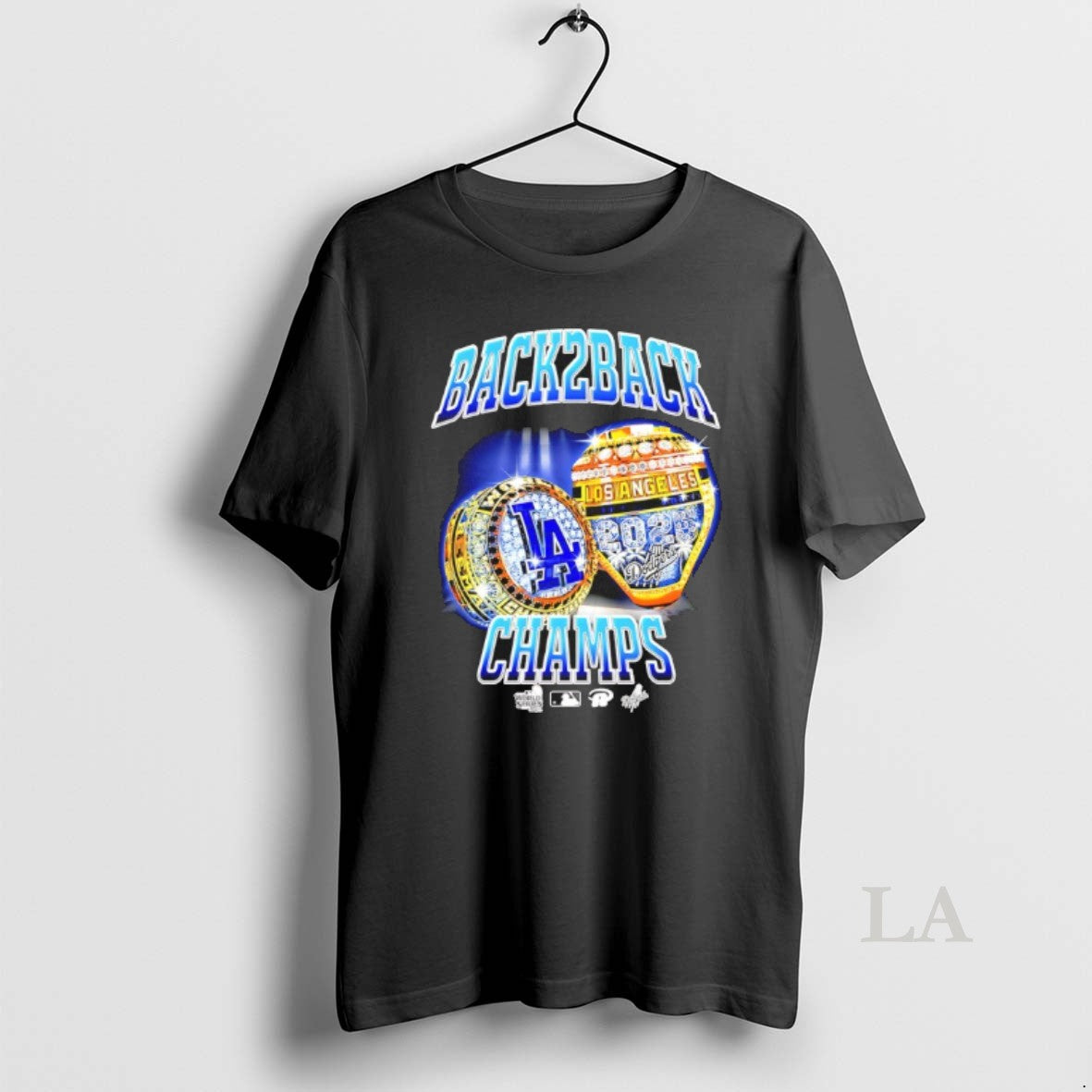 Original Los Angeles Dodgers Back 2 Back 2025 World Series Champions Rings Shirt Hoodie Sweatshirt | PurePodTees.com