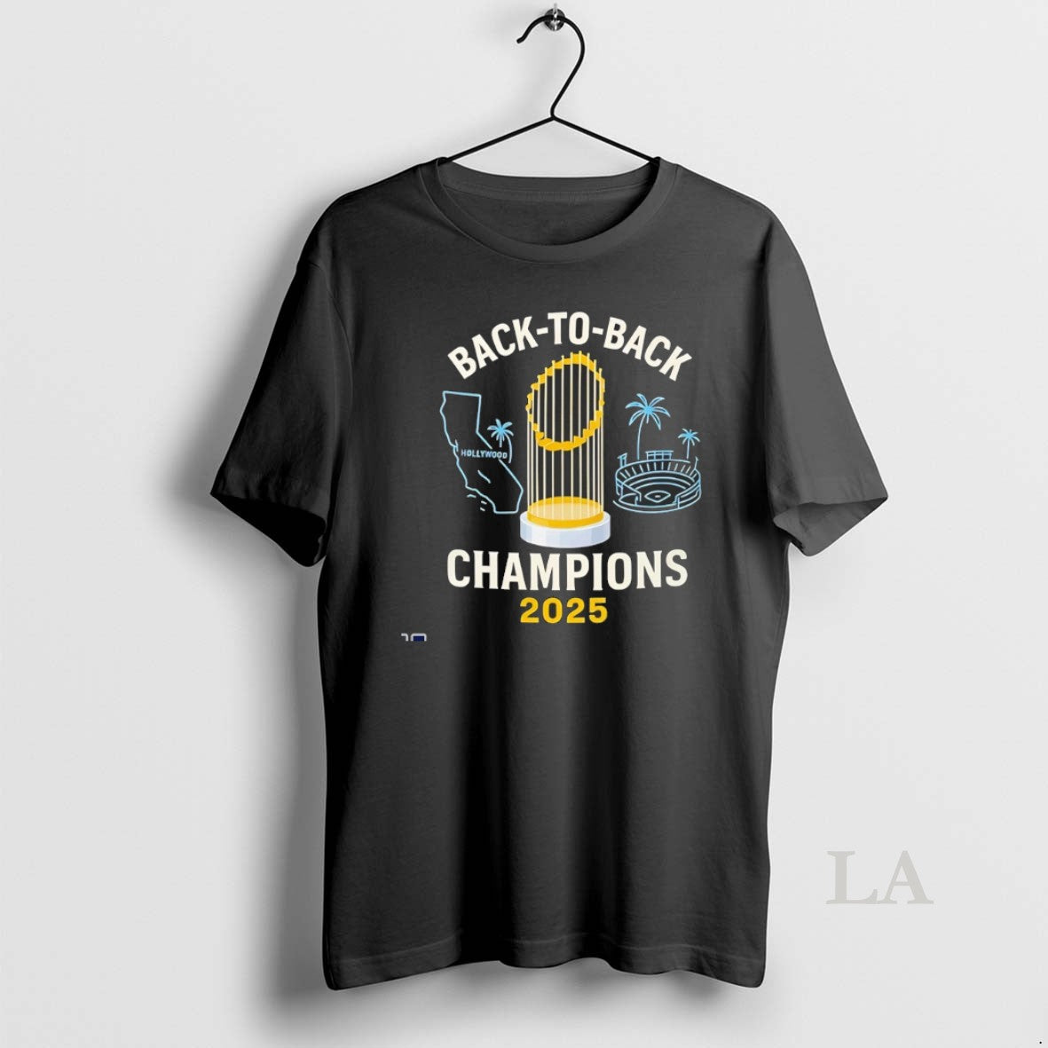 Original Los Angeles Dodgers Back To Back Champions 2025 Shirt Hoodie Sweatshirt | PurePodTees.com