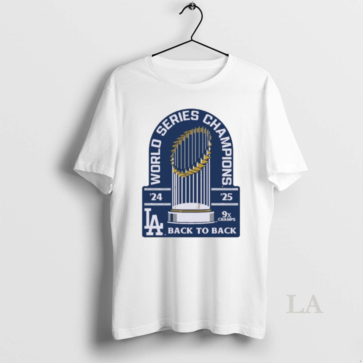 Original Los Angeles Dodgers Back To Back World Series Champions 9x Champs Shirt Hoodie Sweatshirt | PurePodTees.com