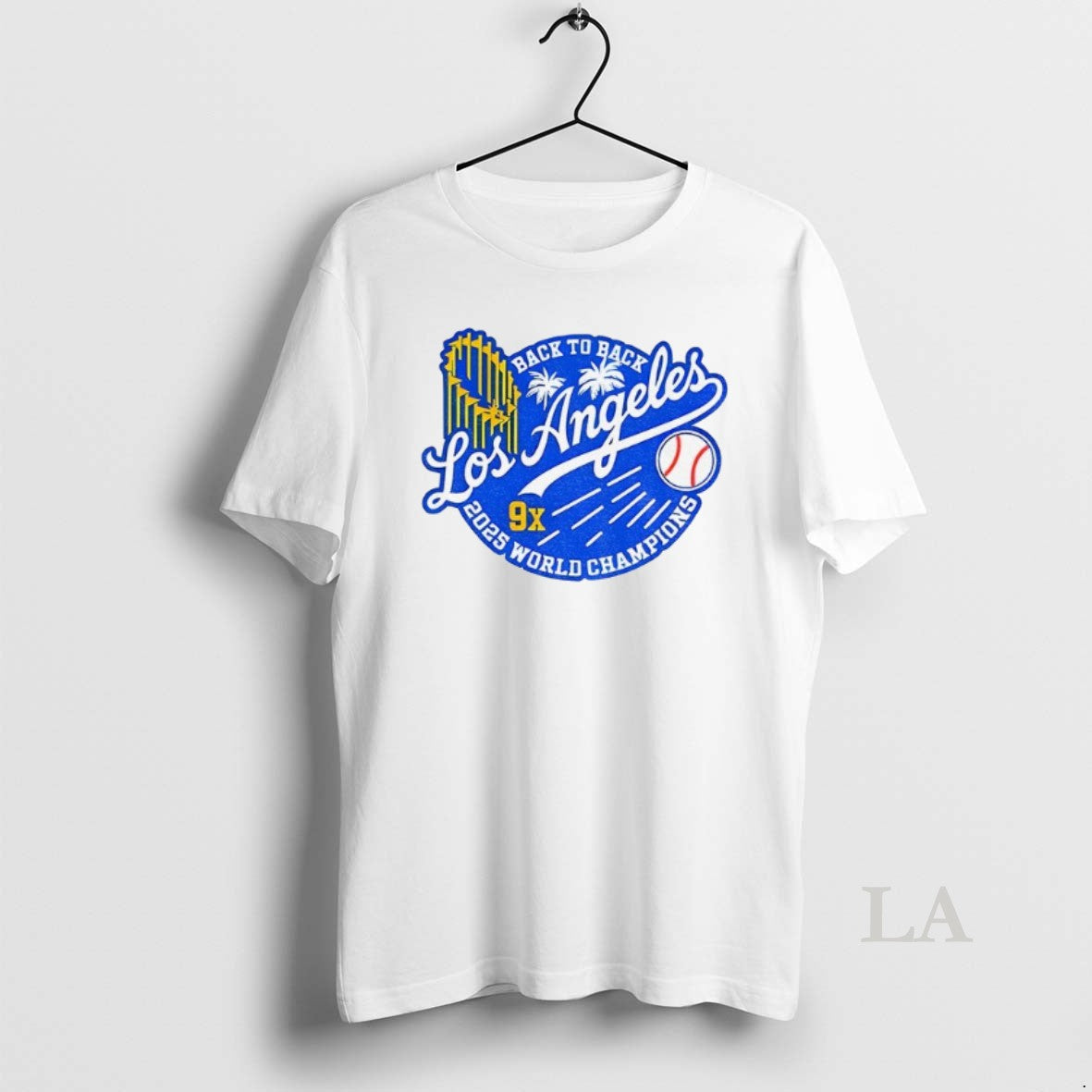 Original Los Angeles Dodgers Back To Back 9x World Champions 2025 Logo Shirt Hoodie Sweatshirt | PurePodTees.com