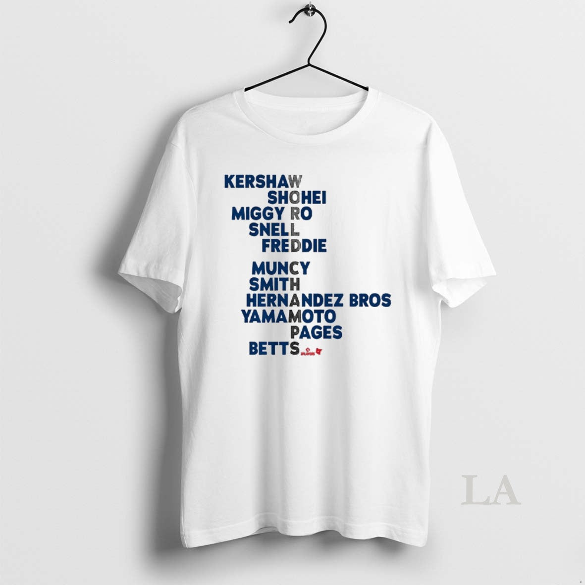Original Los Angeles Dodgers Baseball 2025 World Champs Acrostic Kershaw Shohei Miggy Ro Snell Freddie Shirt Hoodie...