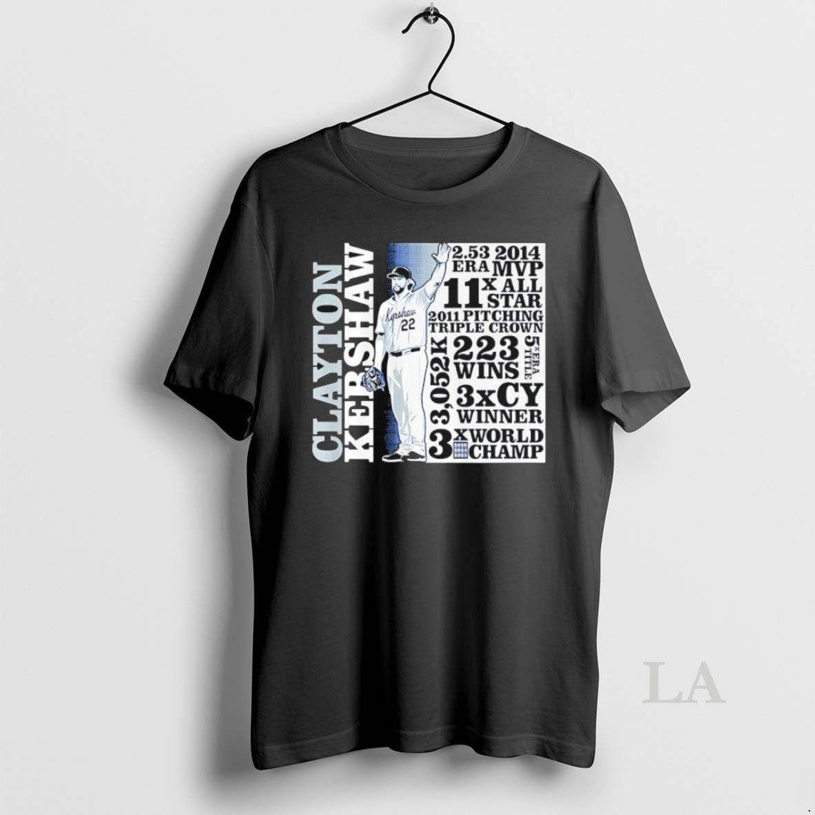 Original Los Angeles Dodgers Clayton Kershaw Goat List Shirt Hoodie Sweatshirt | PurePodTees.com