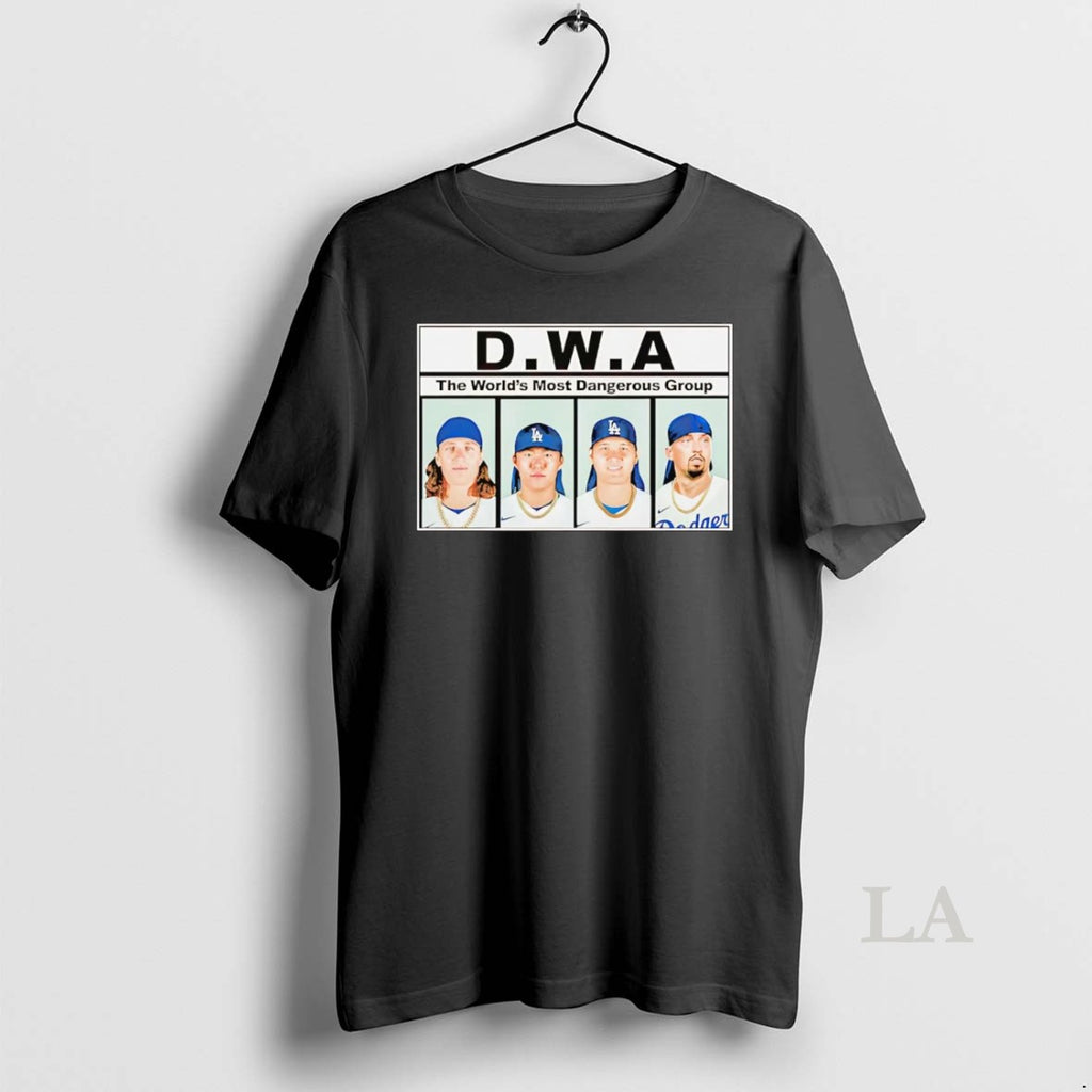 Original Los Angeles Dodgers Dwa The Worlds Most Dangerous Group Shirt Hoodie Sweatshirt | PurePodTees.com