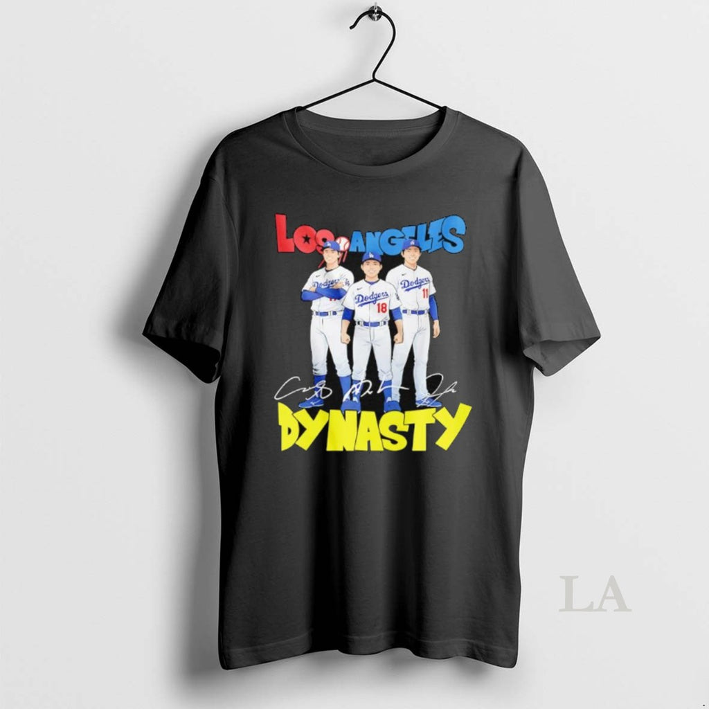 Original Los Angeles Dodgers Dynasty Players Signatures Shirt Hoodie Sweatshirt | PurePodTees.com
