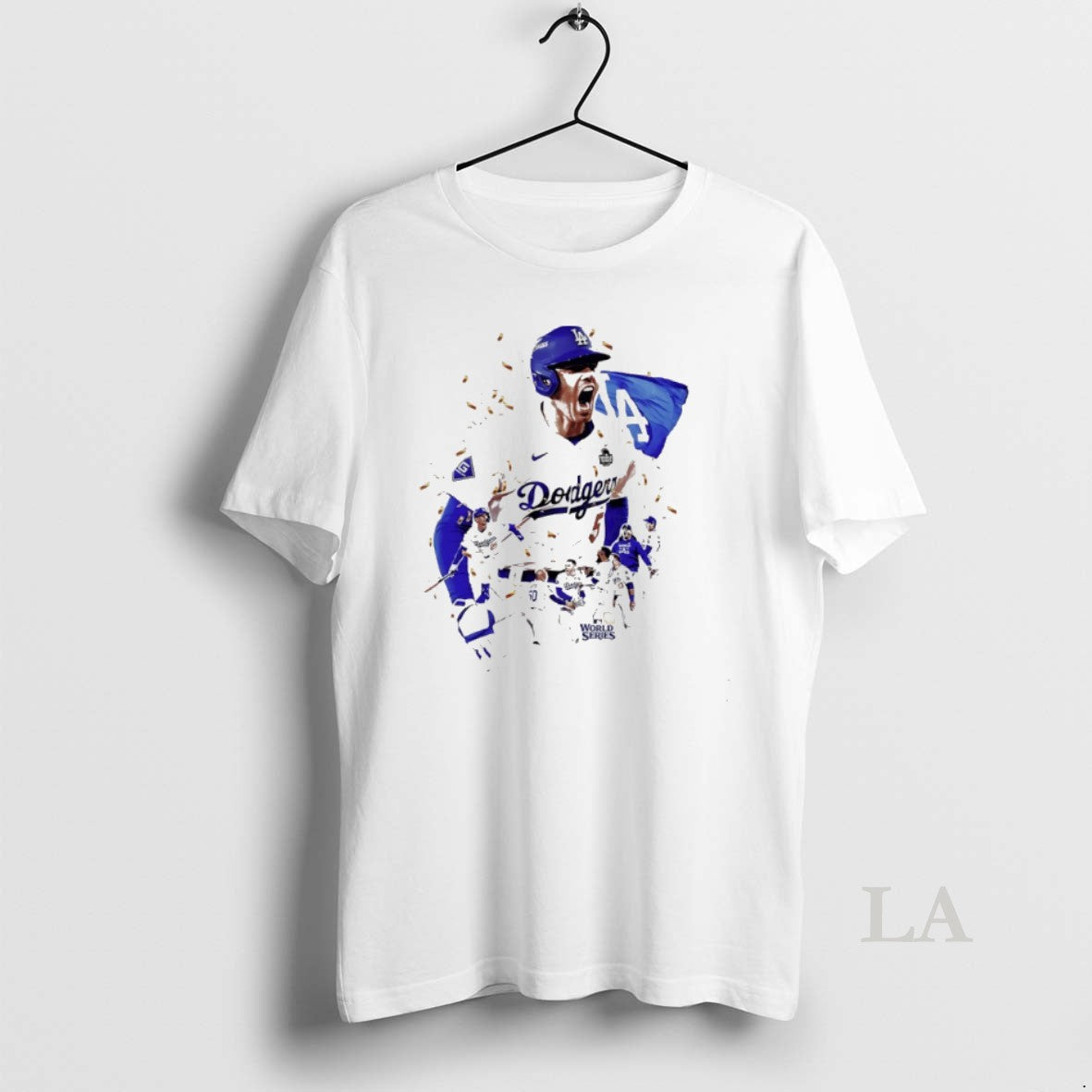Original Los Angeles Dodgers Freddie Freeman 2025 World Series Champions Graphic Shirt Hoodie Sweatshirt | PurePodTees.com