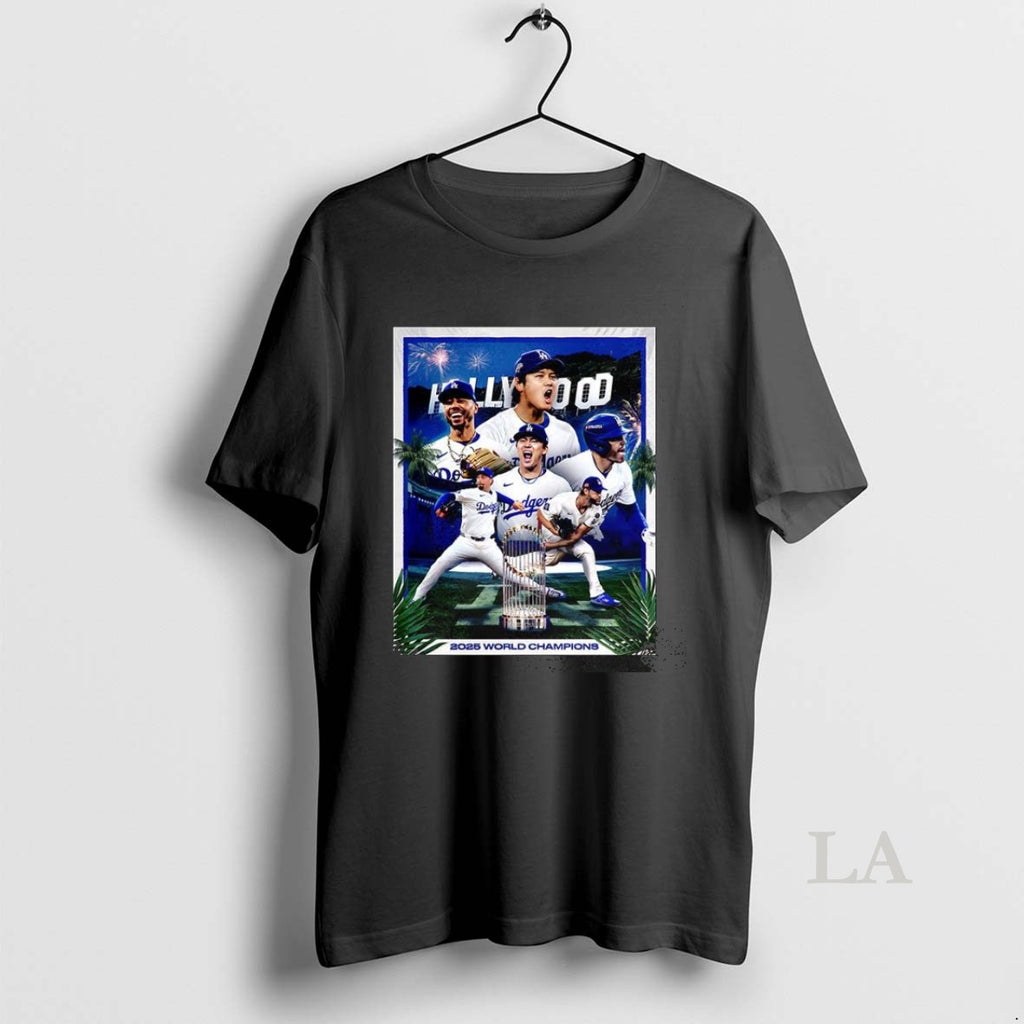 Original Los Angeles Dodgers Hollywood Back To Back World Series Champions Shirt Hoodie Sweatshirt | PurePodTees.com