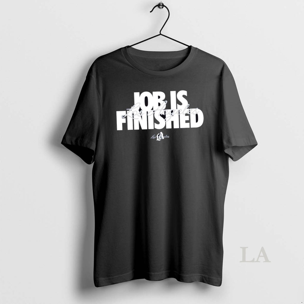 Original Los Angeles Dodgers Job Is Finished Royal 2025 Shirt Hoodie Sweatshirt | PurePodTees.com