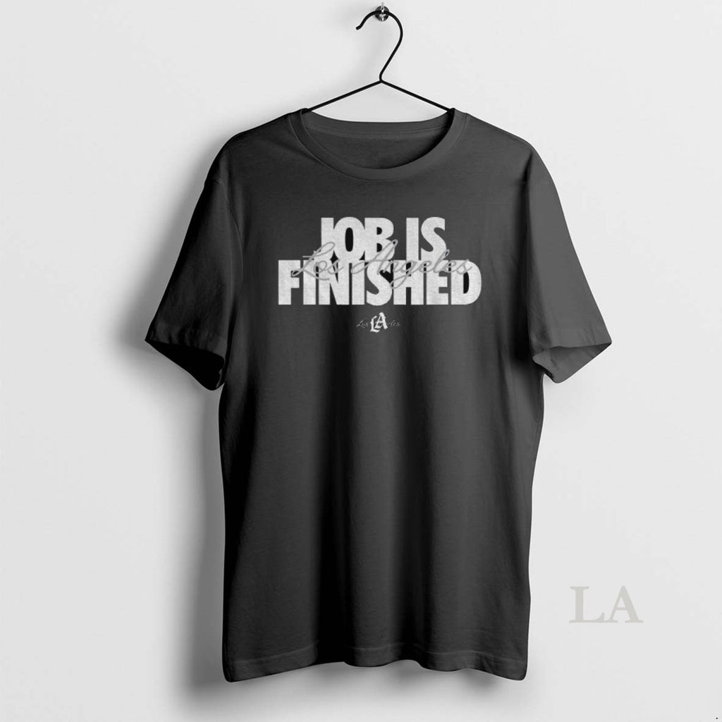 Original Los Angeles Dodgers Job Is Finished World Series Champions Shirt Hoodie Sweatshirt | PurePodTees.com