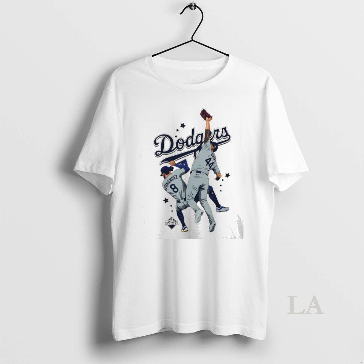 Original Los Angeles Dodgers Kike Hernandez And Andy Pages Catch 2025 World Series Champs Shirt Hoodie Sweatshirt