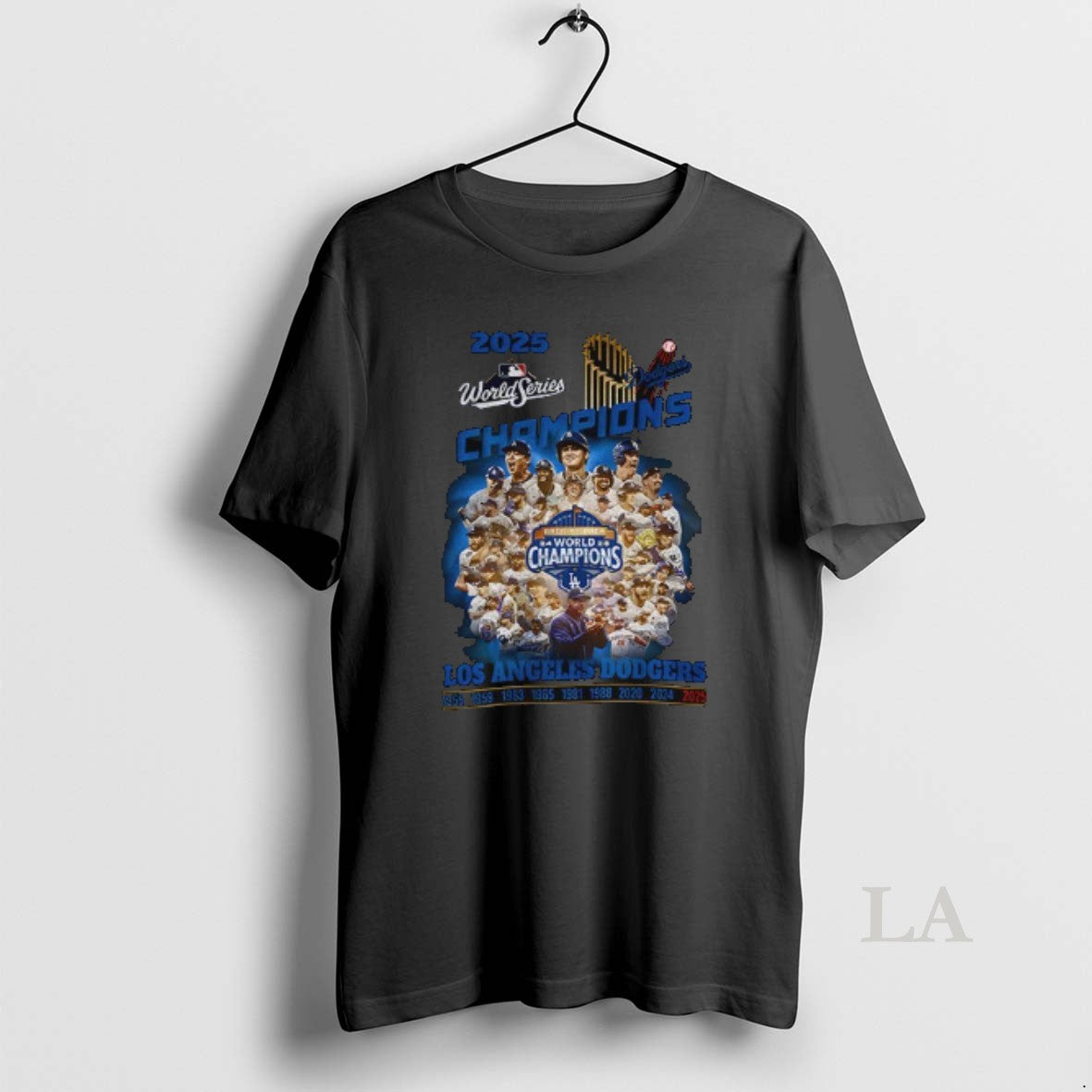 Original Los Angeles Dodgers Trophy Back 2 Back 2025 World Series Champions Mlb Shirt Hoodie Sweatshirt | PurePodTees.com
