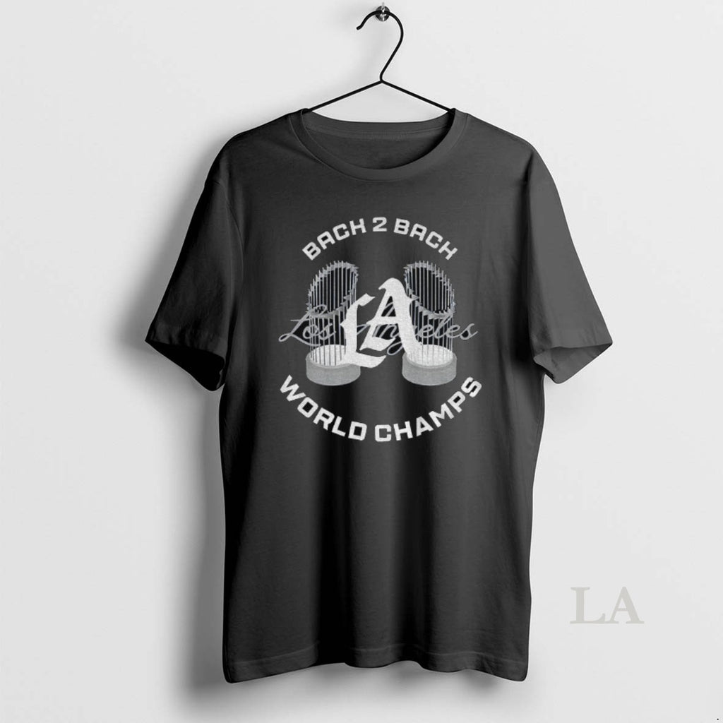 Original Los Angeles Dodgers World Champs Back To Back Shirt Hoodie Sweatshirt | PurePodTees.com