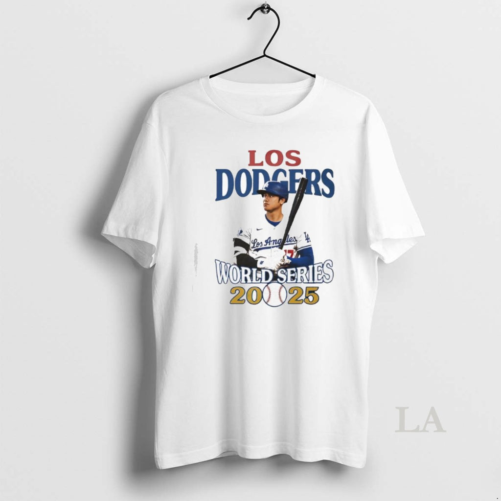 Original Los Angeles Dodgers World Series 2025 Shohei Ohtani Pose Shirt Hoodie Sweatshirt | PurePodTees.com