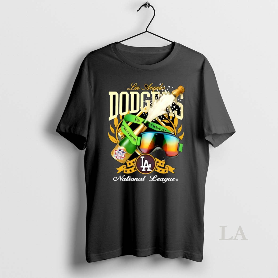Original Los Angeles Dodgers World Series Champions 2025 Champagne And Goggles Shirt Hoodie Sweatshirt | PurePodTees.com