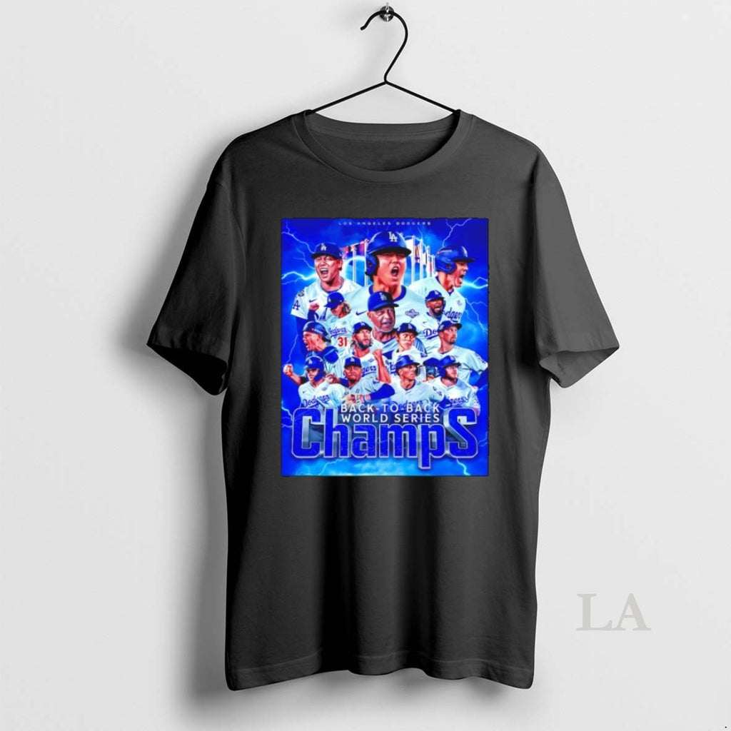 Original Los Angeles Dodgers Are Back To Back World Series Champions 2025 Shirt Hoodie Sweatshirt | PurePodTees.com