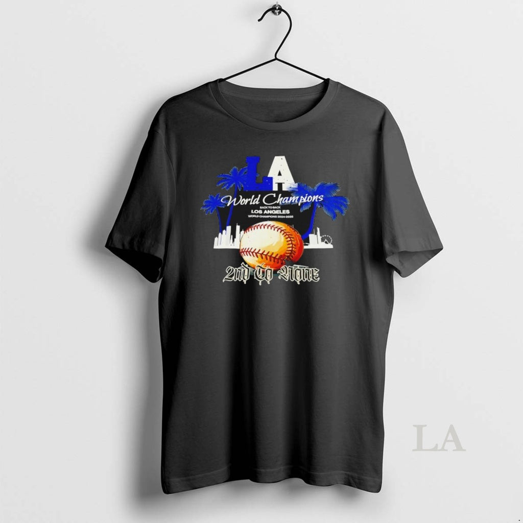 Original Los Angeles Dodgers Back To Back 2024 2025 World Series Champions Palm Tree Shirt Hoodie Sweatshirt