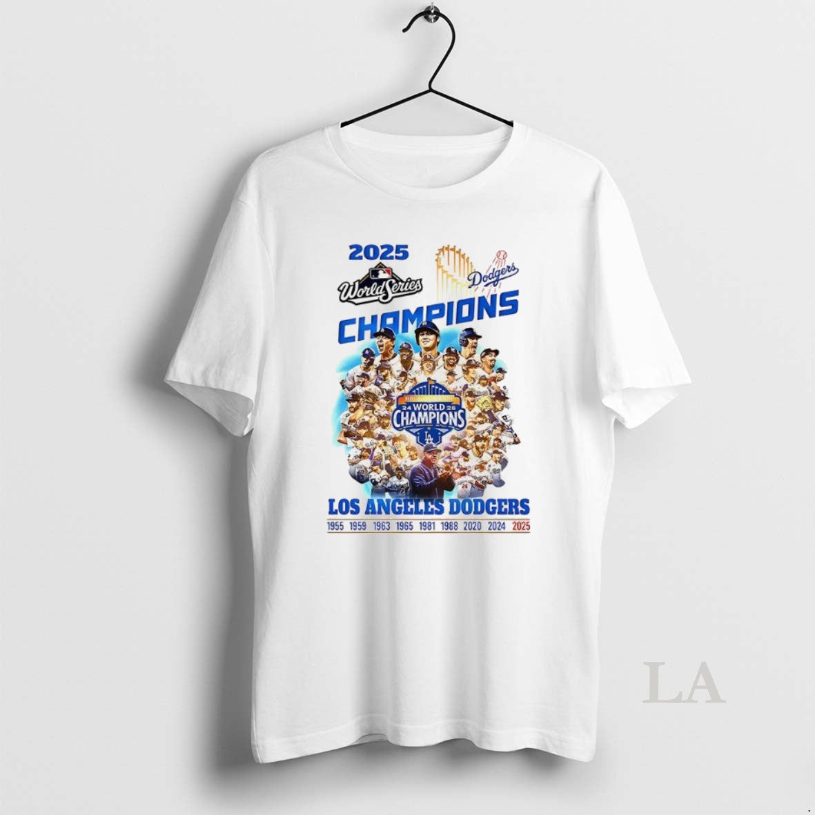 Original Los Angeles Dodgers Baseball X9 World Series Champions 2025 Shirt Hoodie Sweatshirt | PurePodTees.com