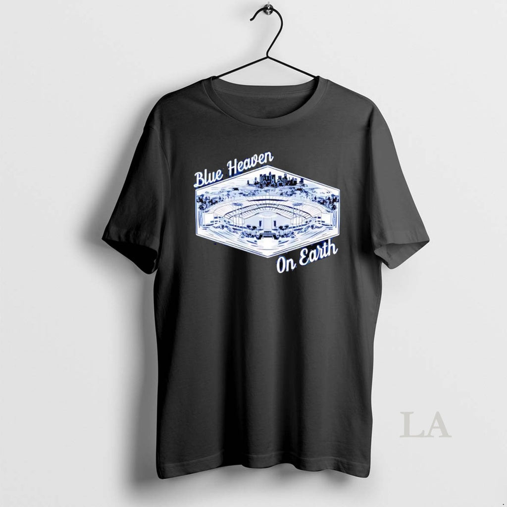 Original Los Angeles Dodgers Blue Heaven On Earth Shirt Hoodie Sweatshirt | PurePodTees.com