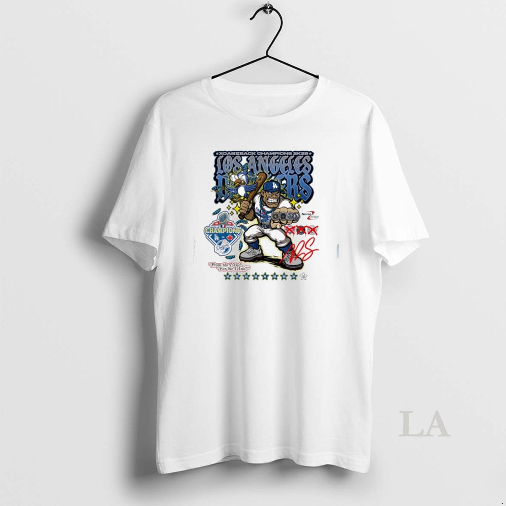 Original Los Angeles Dodgers Hypothetical 2k25 From The Land For The Land Shirt Hoodie Sweatshirt | PurePodTees.com