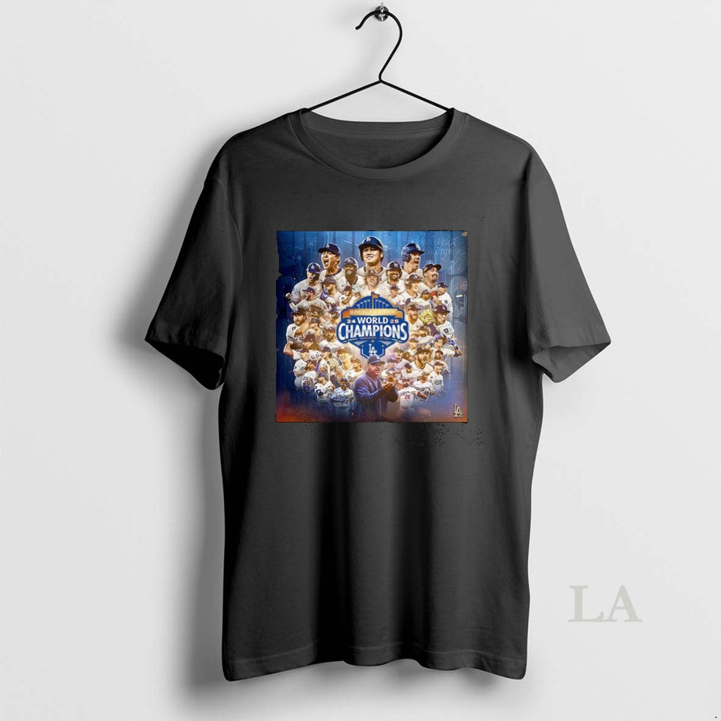 Original Los Angeles Dodgers Team Are Back To Back World Series Champions 2025 Shirt Hoodie Sweatshirt | PurePodTees.com