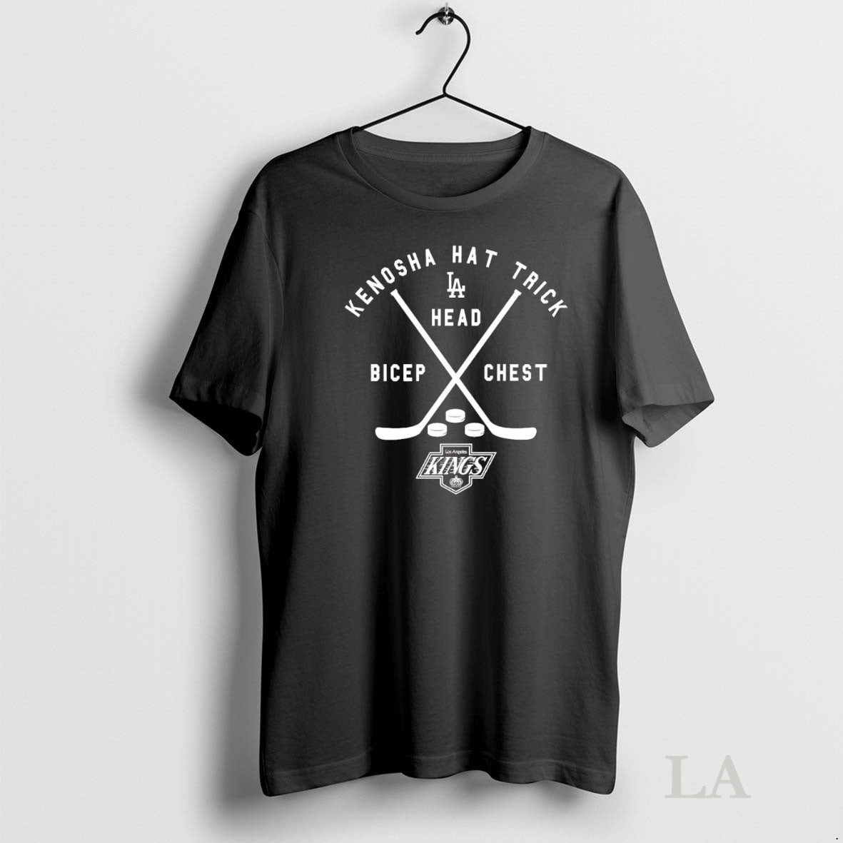 Original Los Angeles Kings Kenosha Hat Trick Shirt Hoodie Sweatshirt | PurePodTees.com