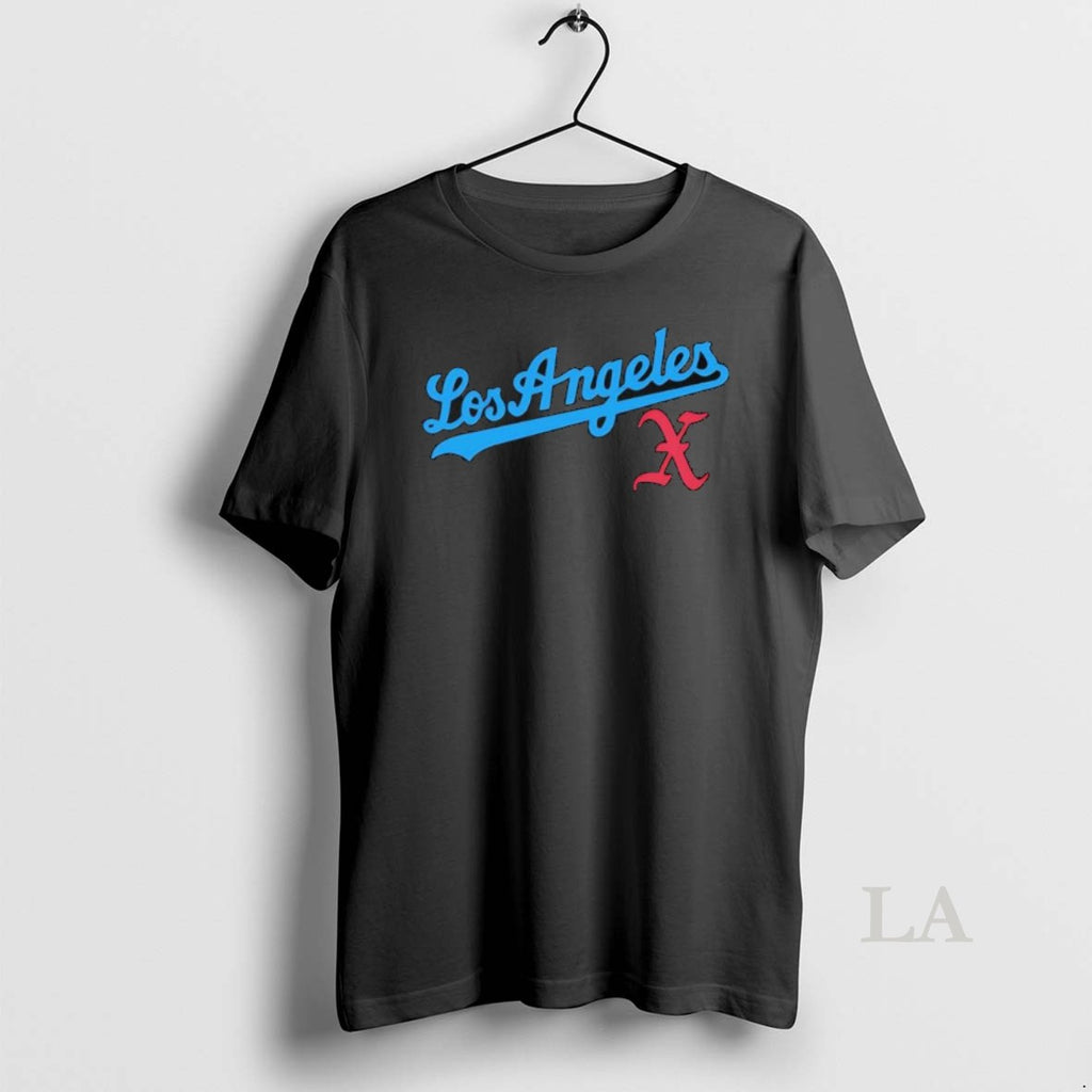 Original Los Angeles Letters Graphic Shirt Hoodie Sweatshirt | PurePodTees.com