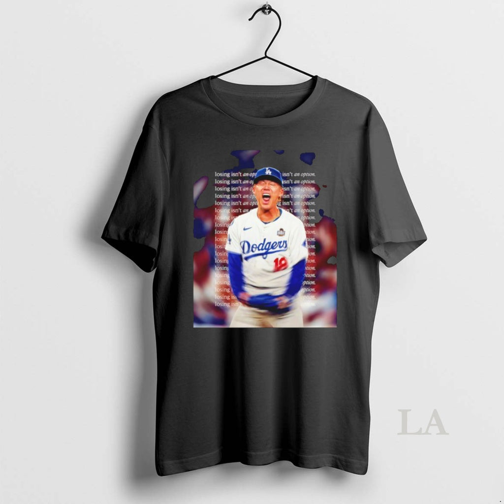 Original Losing Isnt An Option Yoshinobu Yamamoto Los Angeles Dodgers 2025 World Series Champions Mvp Shirt Hoodie Sweatshirt