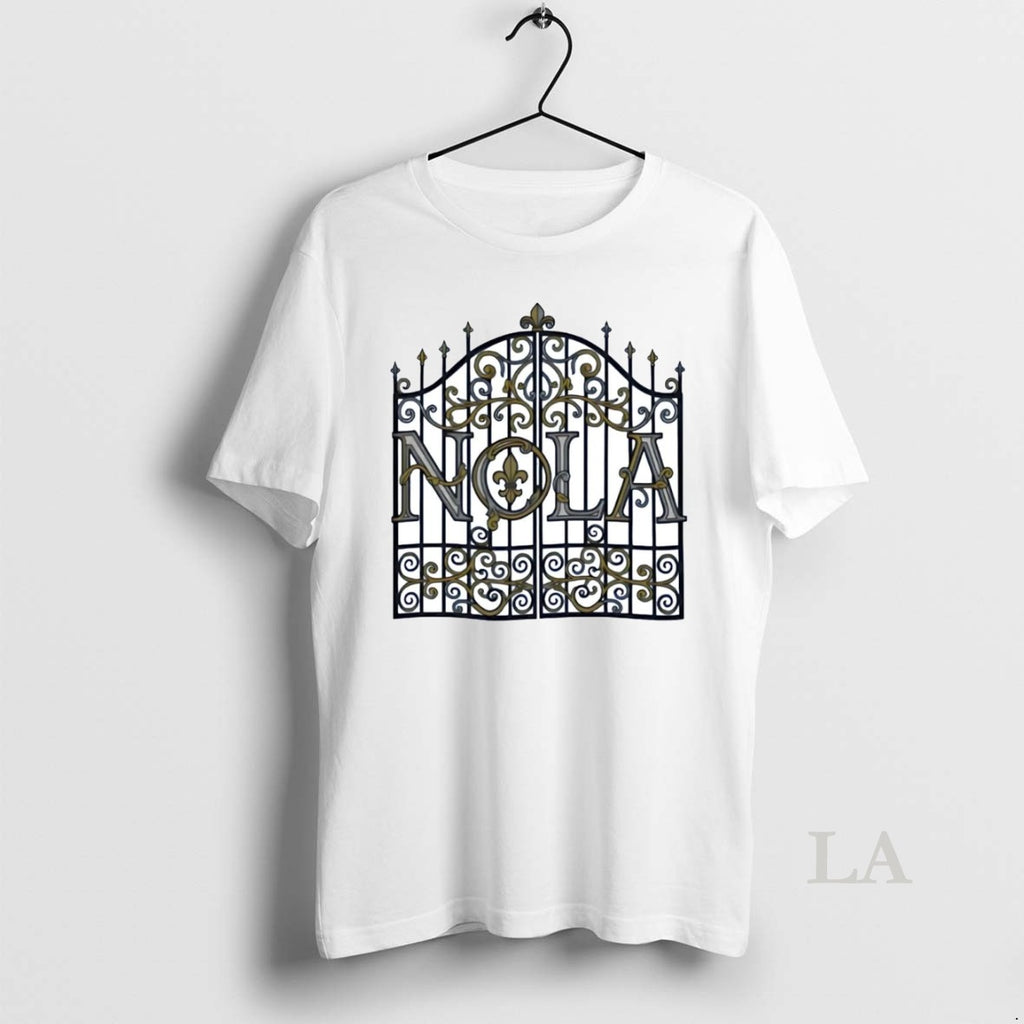 Original Louisiana Nola Gates Shirt Hoodie Sweatshirt | PurePodTees.com