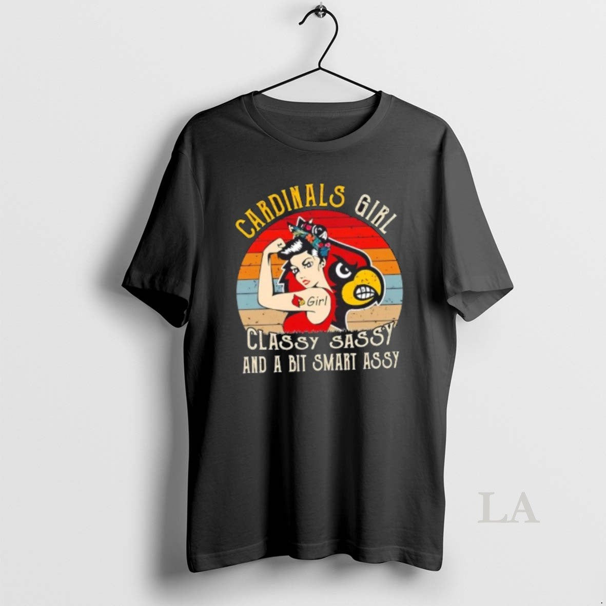 Original Louisville Cardinals Girl Classy Sassy And A Bit Smart Assy Shirt Hoodie Sweatshirt | PurePodTees.com
