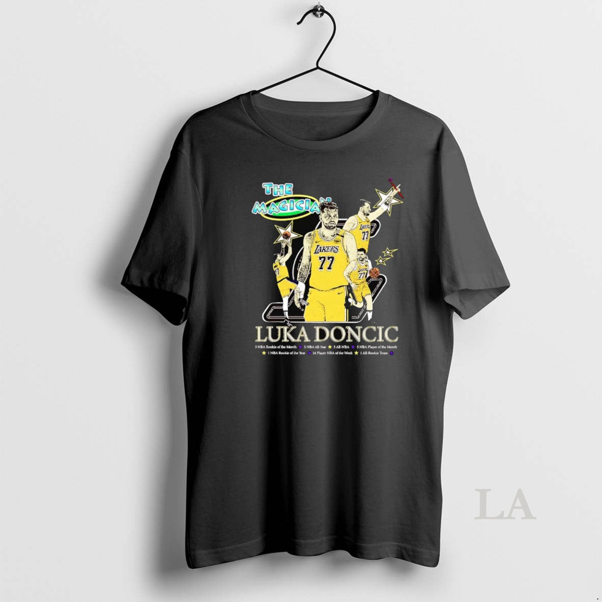 Original Luka Doncic The Magician Lakers Shirt Hoodie Sweatshirt | PurePodTees.com