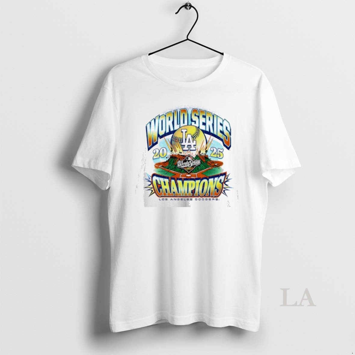 Original Mlb Los Angeles Dodgers 2025 World Series Champions Boom Shirt Hoodie Sweatshirt | PurePodTees.com