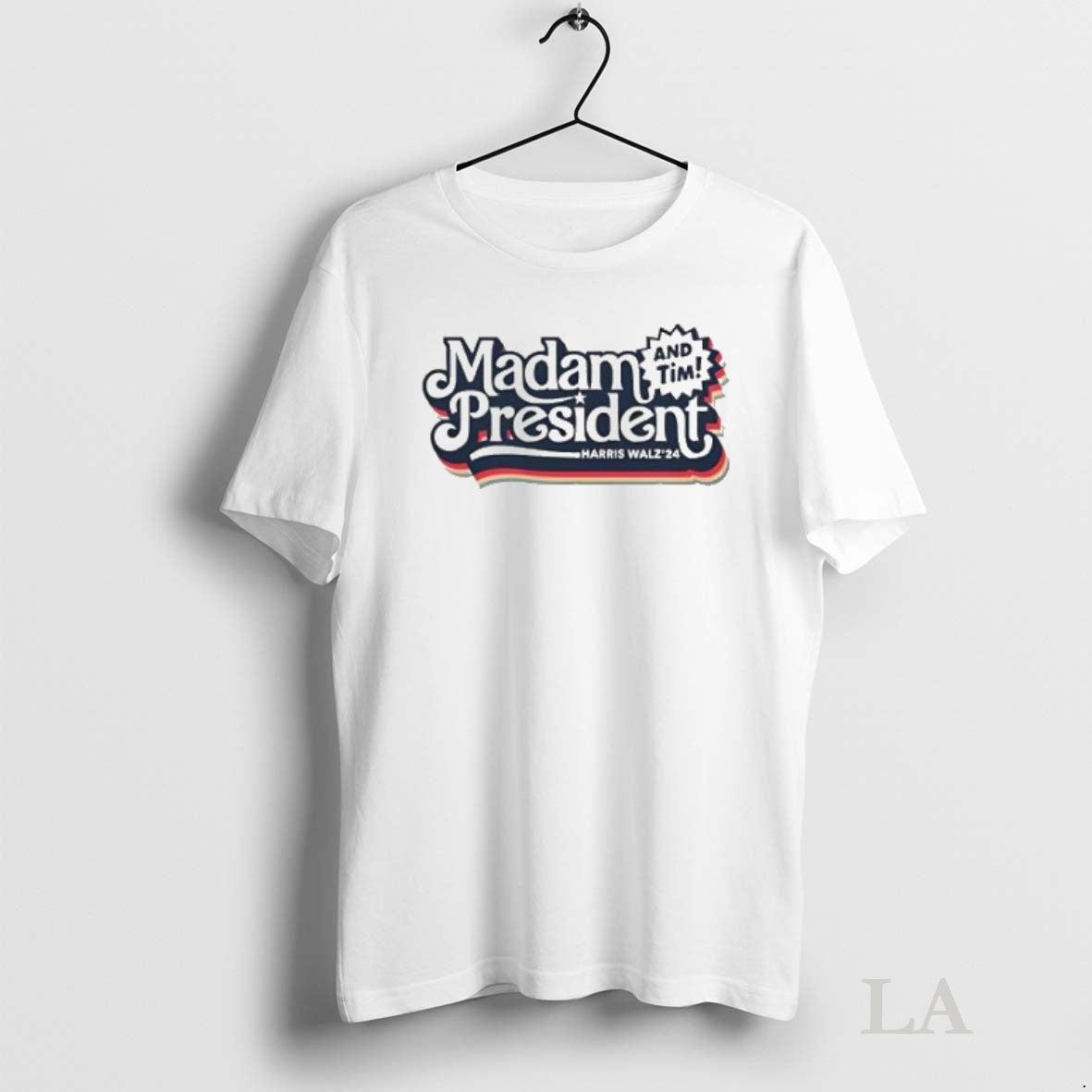 Original Madam President And Tim Kamala Harris For 47th President Shirt Hoodie Sweatshirt | PurePodTees.com