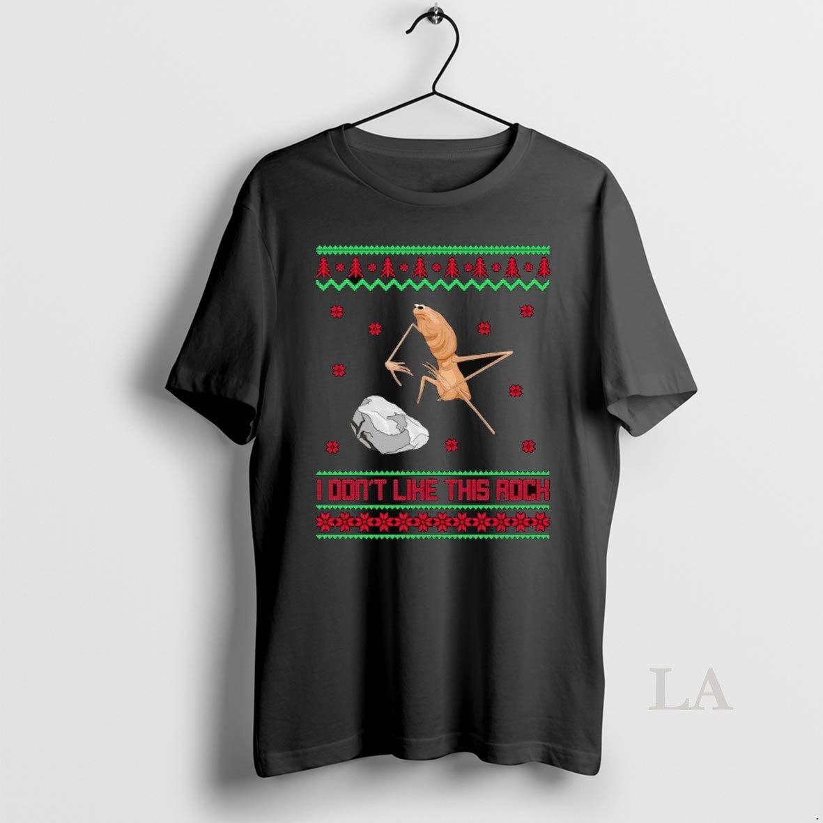 Original Marcus I Dont Like This Rock Ugly Christmas Shirt Hoodie Sweatshirt | PurePodTees.com