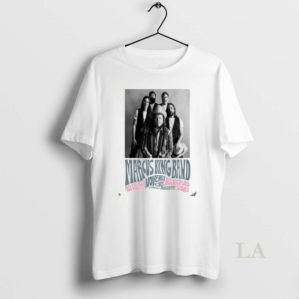 Original Marcus King Band In Austin Tx November 4 2025 Shirt Hoodie Sweatshirt | PurePodTees.com