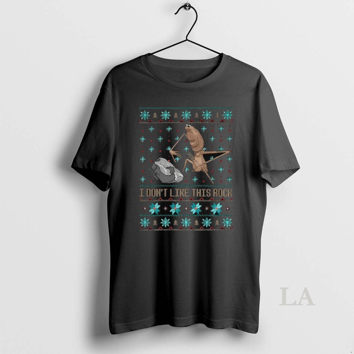 Original Marcus The Worm I Dont Like This Rock Ugly Christmas Shirt Hoodie Sweatshirt | PurePodTees.com