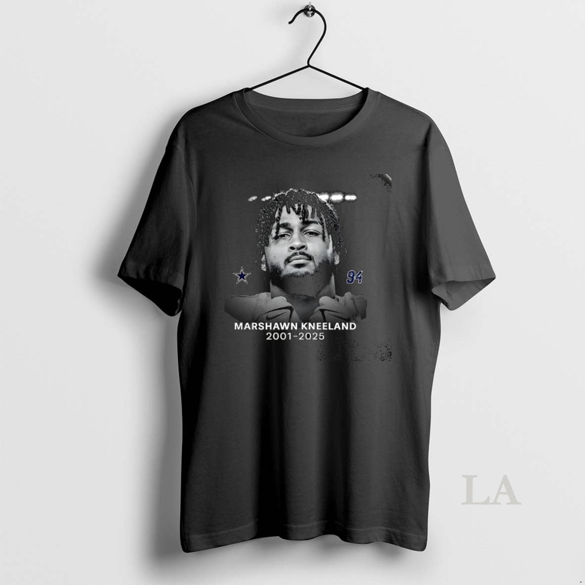 Original Marshawn Kneeland Dallas Cowboys Number 94 2001 2025 In Memory Shirt Hoodie Sweatshirt | PurePodTees.com