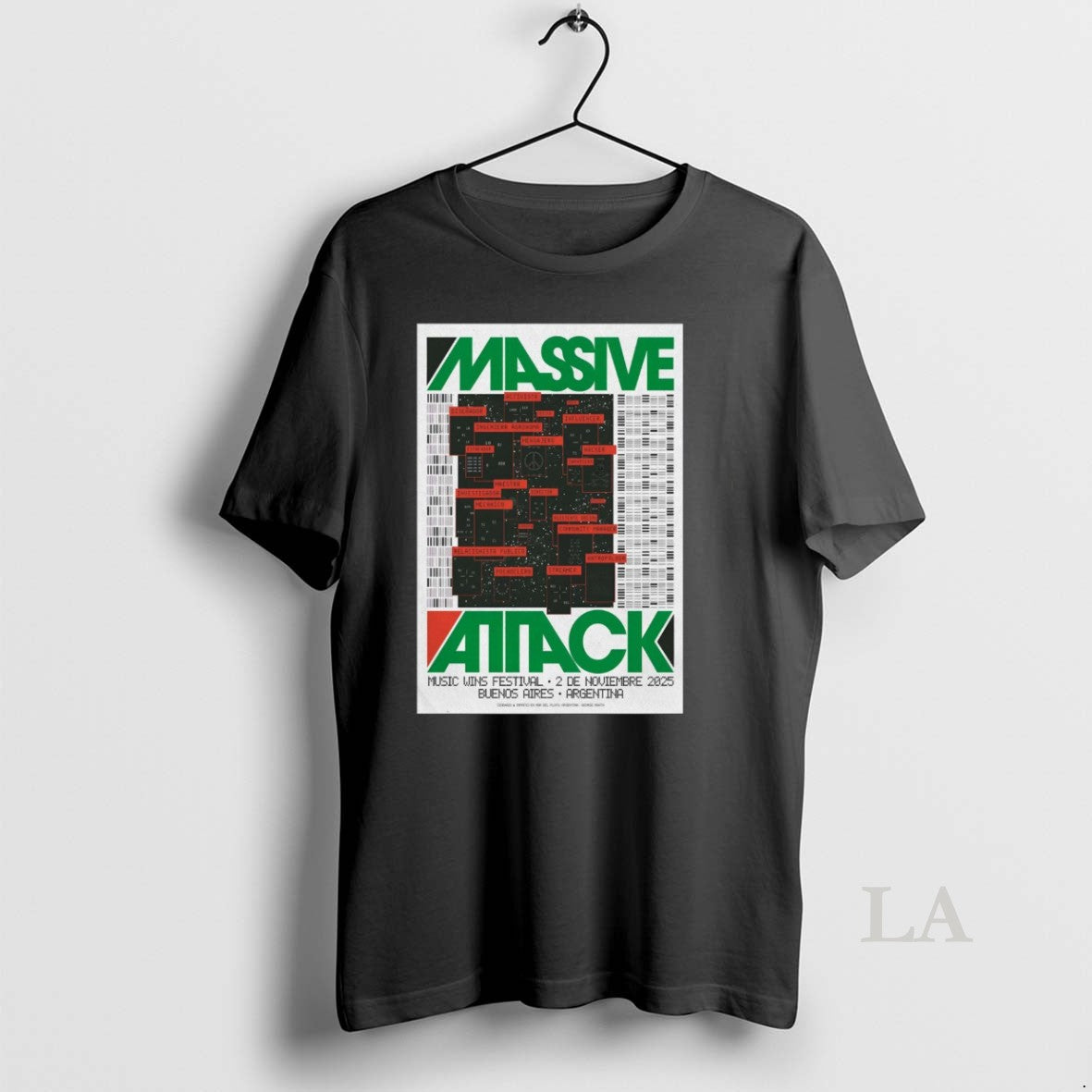 Original Massive Attack Music Wins Festival On November 2 2025 Buenos Aires Argentina Shirt Hoodie Sweatshirt