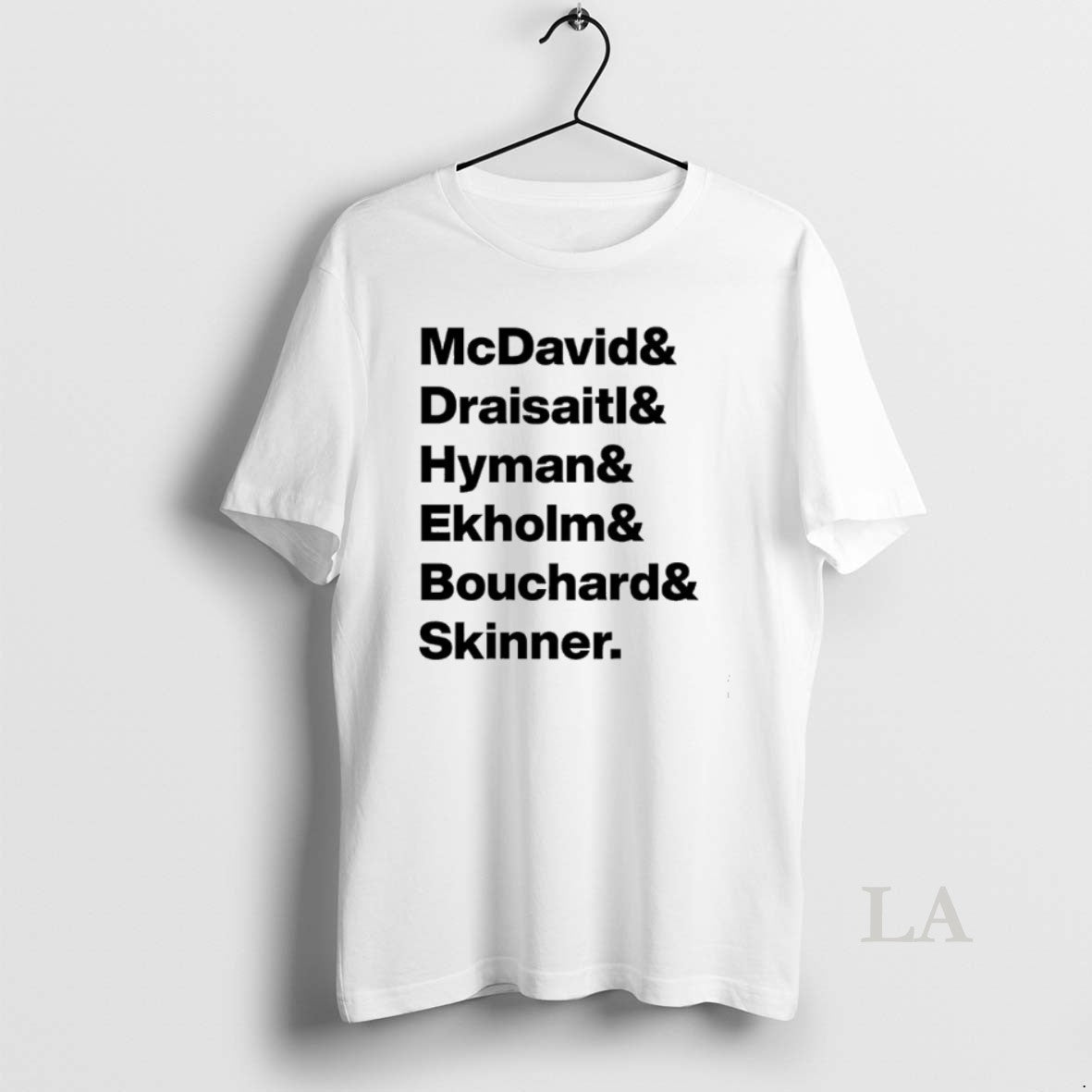 Original Mcdavid Draisaitl Hyman Ekholm Bouchard Skinner Shirt Hoodie Sweatshirt | PurePodTees.com