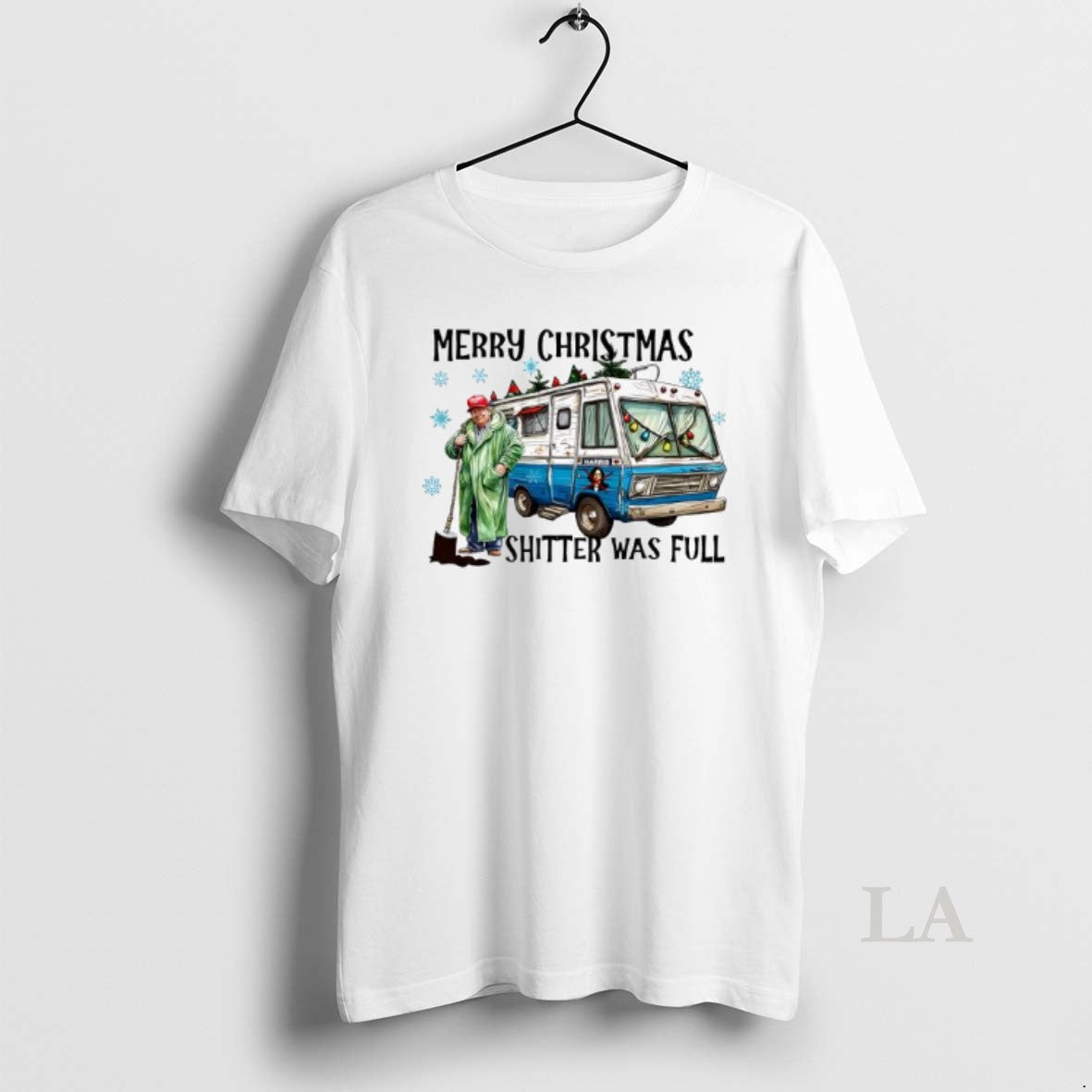 Original Merry Christmas Shitter Was Full Trump President Shirt Hoodie Sweatshirt | PurePodTees.com