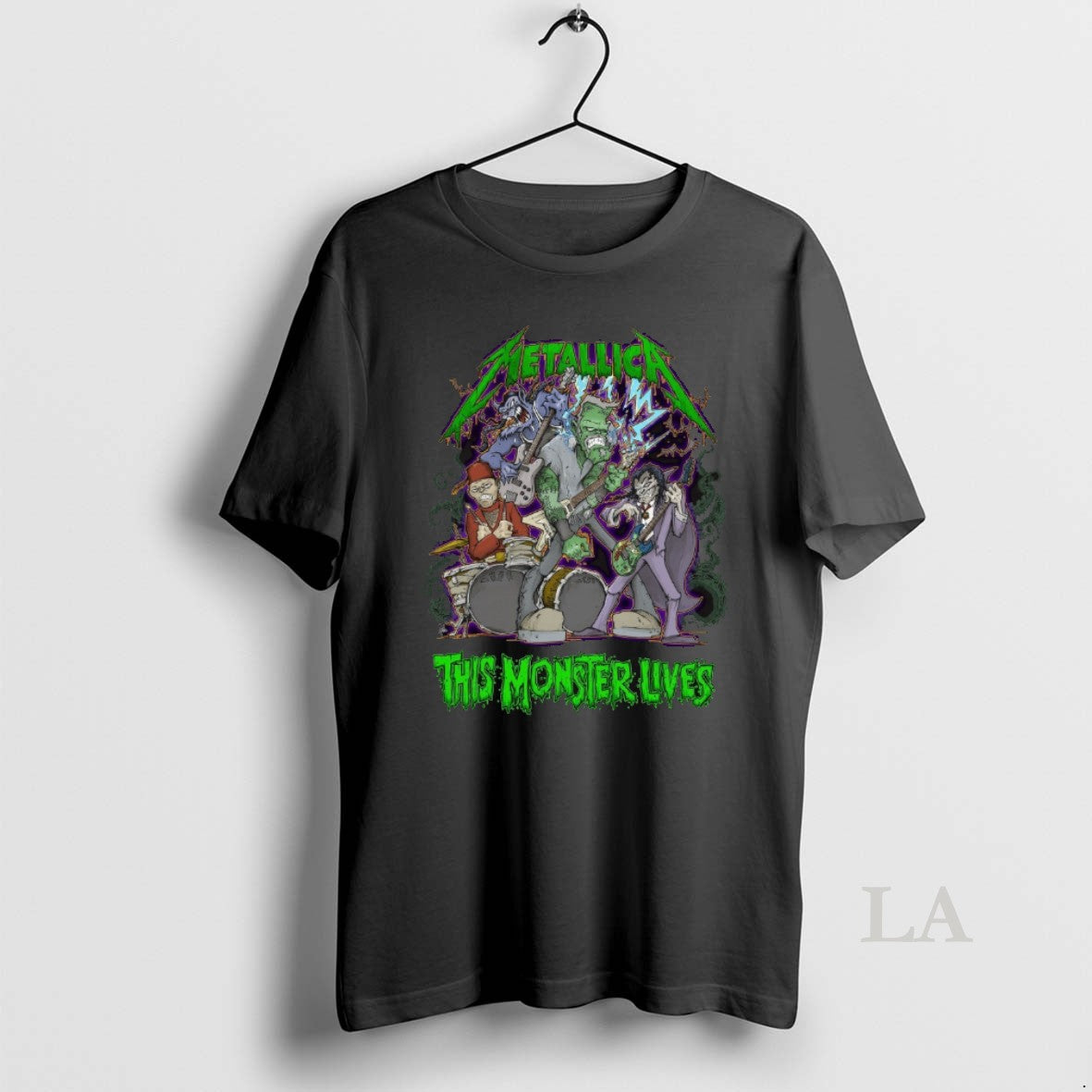 Original Metallica This Monster Lives 2025 Halloween Band Shirt Hoodie Sweatshirt | PurePodTees.com