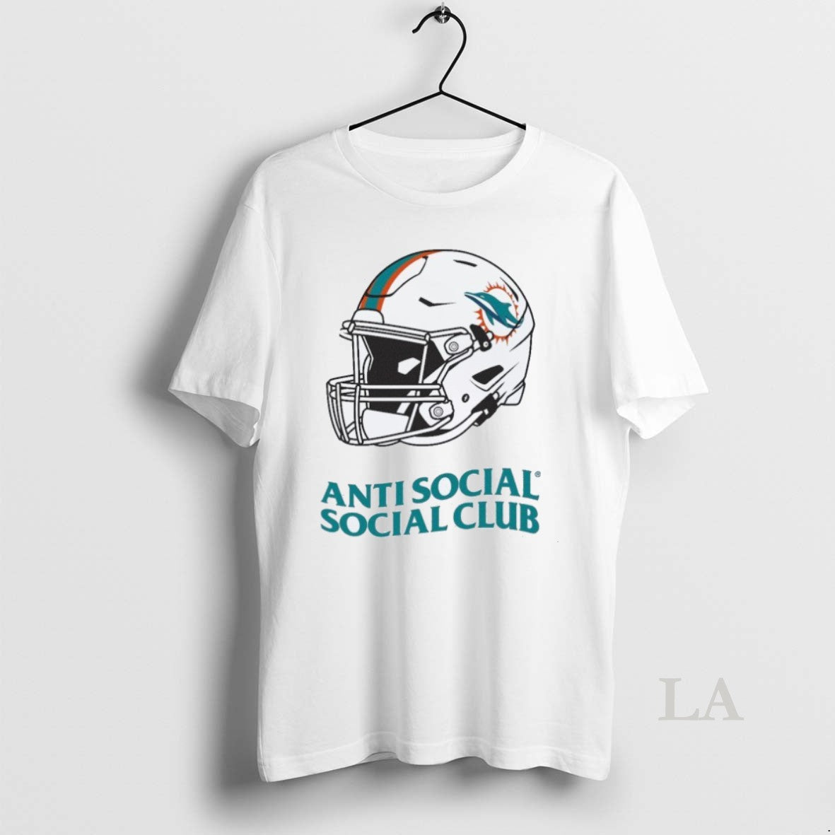 Original Miami Dolphins Anti Social Social Club Helmet Shirt Hoodie Sweatshirt | PurePodTees.com